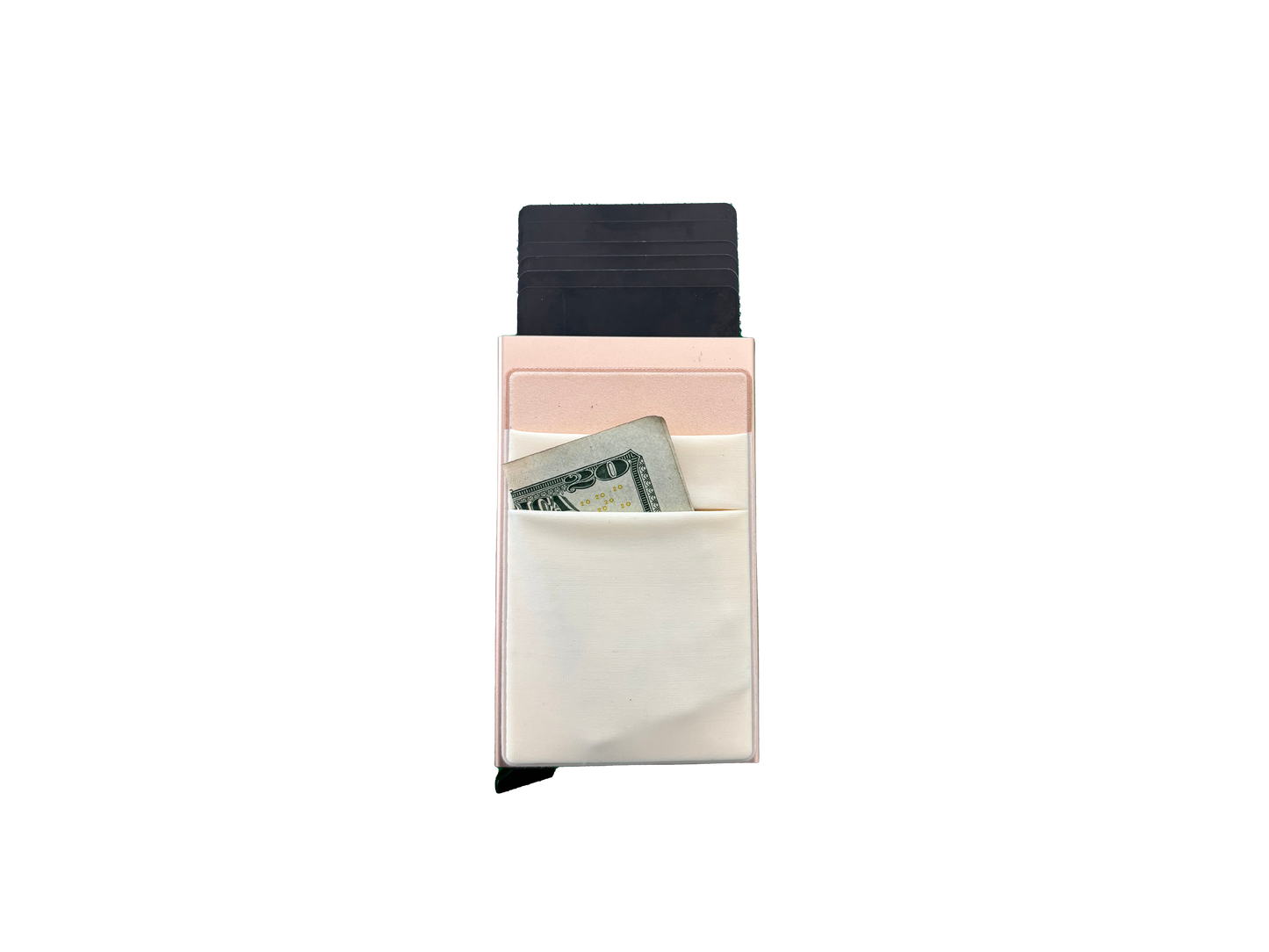 Chic Slide Slim Wallet with Cash Pocket